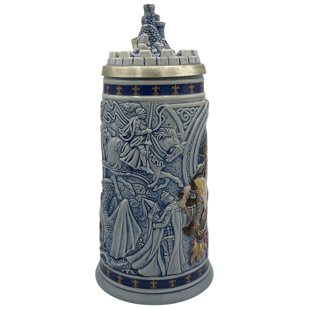 Avon Knights Of The Realm Collectible Stein With Lid & Sword Handle - Picture 8 of 10